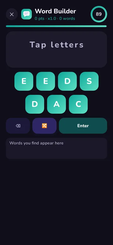 Word Builder screenshot
